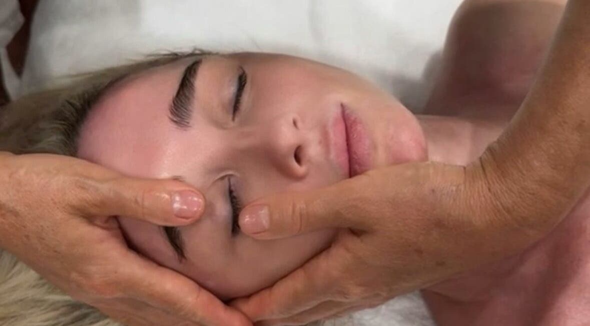 A relaxing facial massage at VFace Miami in Miami Beach, Florida, US enhances serenity and skin care.