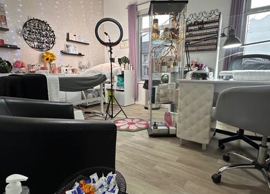 Andi’s Beauty Room belső Lurganban, modern kezelőszoba szépségápolási szolgáltatásokkal.