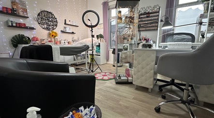 Andi’s Beauty Room belső Lurganban, modern kezelőszoba szépségápolási szolgáltatásokkal.