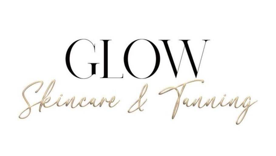 GLOW Skincare & Tanning logo in elegant script, located in Saint Helens, England, GB.