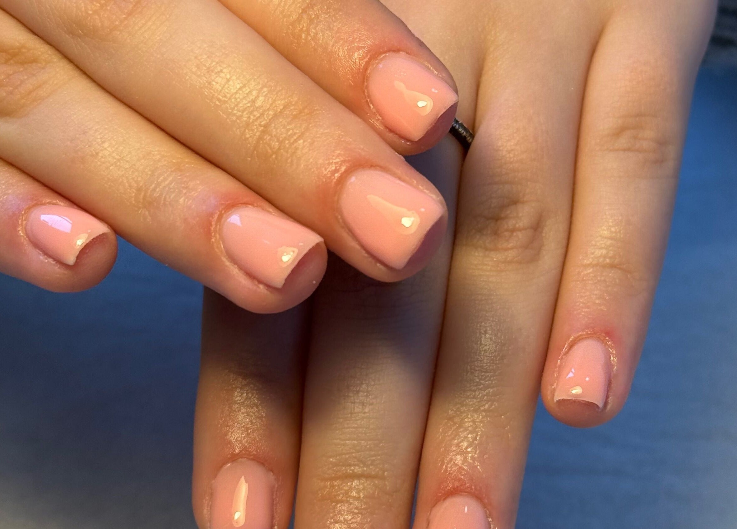 Chic pastel nails at Nails by Nell, Hawthorn, England, GB. Perfectly manicured hands display refined elegance.