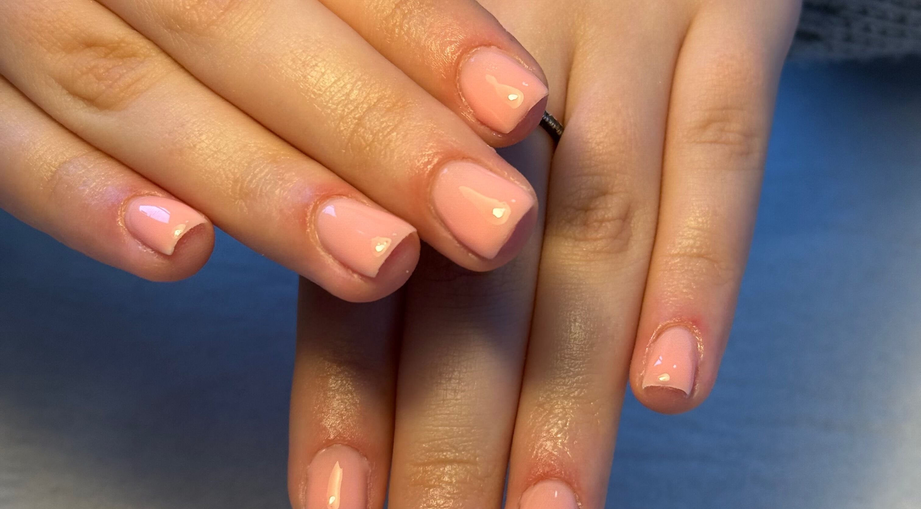 Chic pastel nails at Nails by Nell, Hawthorn, England, GB. Perfectly manicured hands display refined elegance.