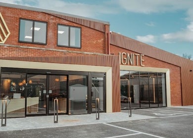 Exterior view of Serenity Massage by KC in Cuffley, England, GB with stylish architecture.
