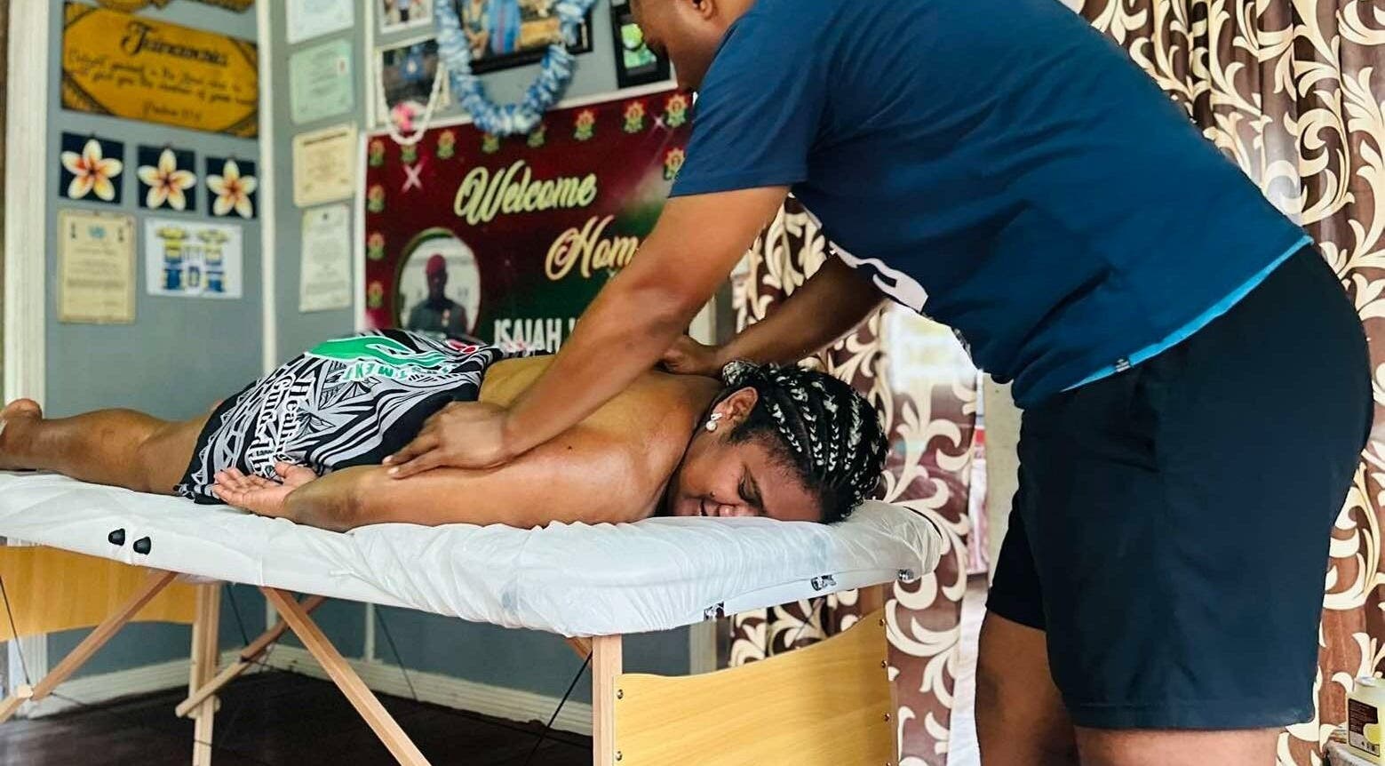 A relaxing massage at Dynamic Massage & Adjustment, Suva, Central Division, FJ, offering calming wellness.