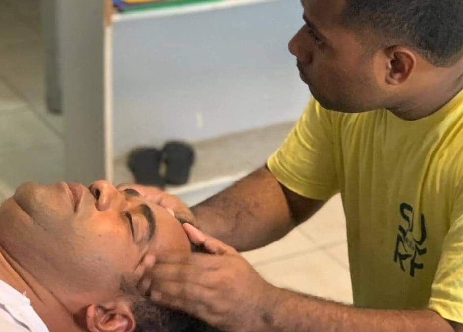 Relaxing face massage at Dynamic Massage & Adjustment in Suva, Central Division, FJ, enhancing wellbeing.