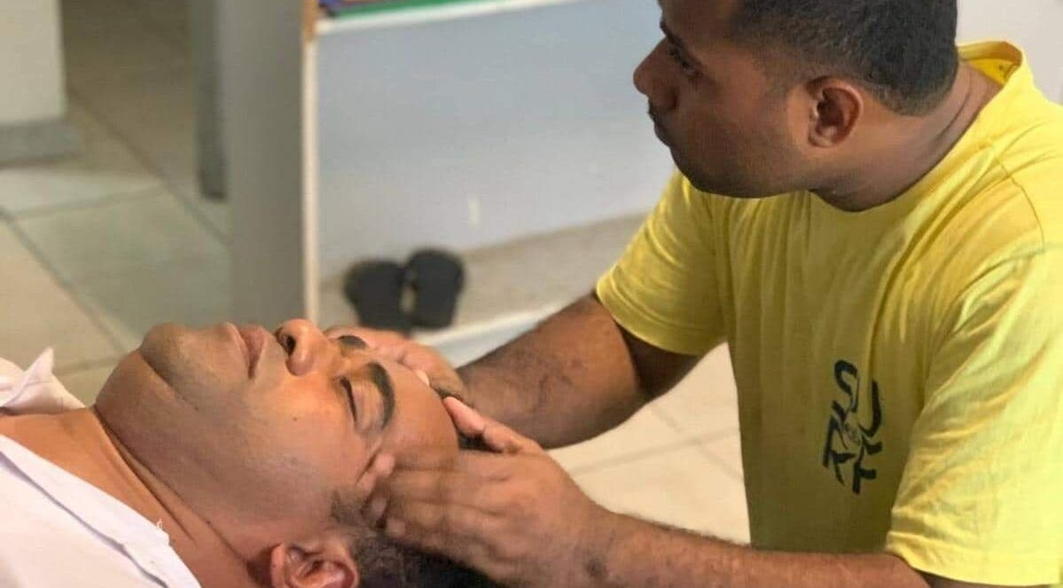 Relaxing face massage at Dynamic Massage & Adjustment in Suva, Central Division, FJ, enhancing wellbeing.