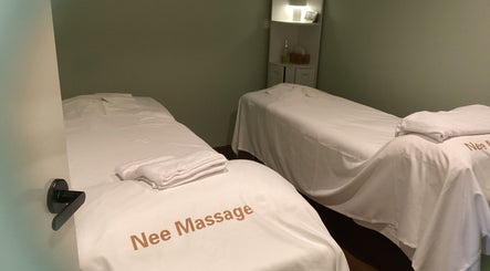 Peaceful massage room at Nee Massage | SHENTON PARK, Shenton Park, Western Australia, AU with two beds.