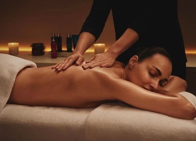 Relaxing massage session at Repose Ladies Salon L.L.C, Dubai, Dubai, AE. Soothing ambiance and professional care.