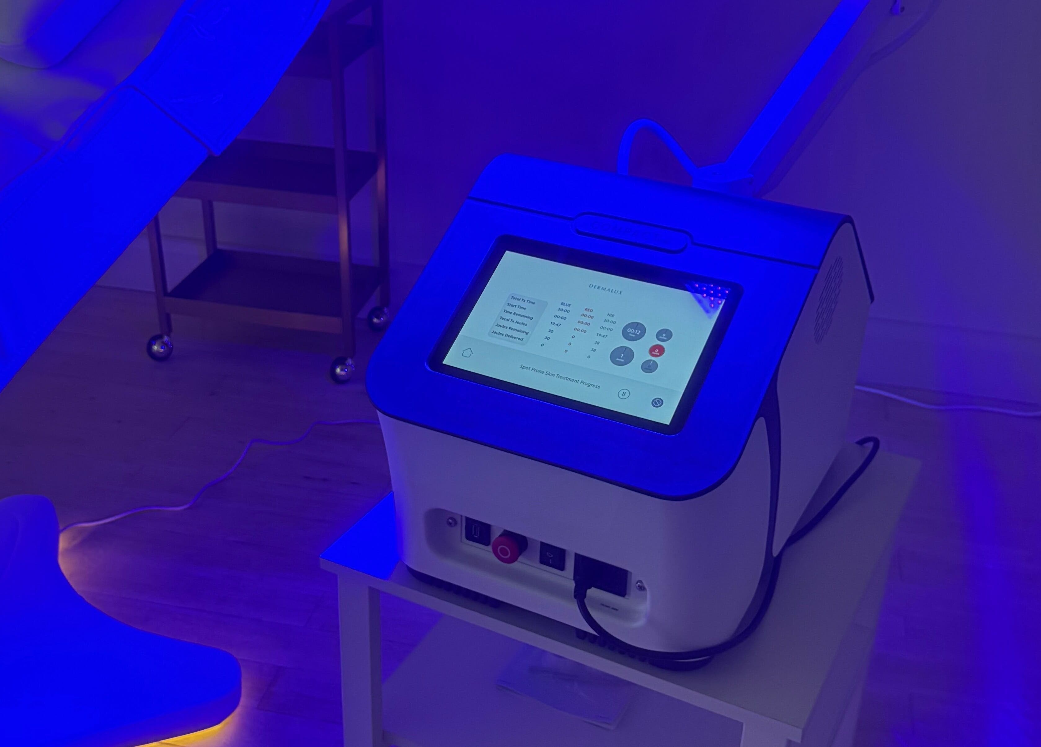 Advanced treatment equipment at Brock Aesthetics, Bath, England, GB offering cutting-edge wellness services.