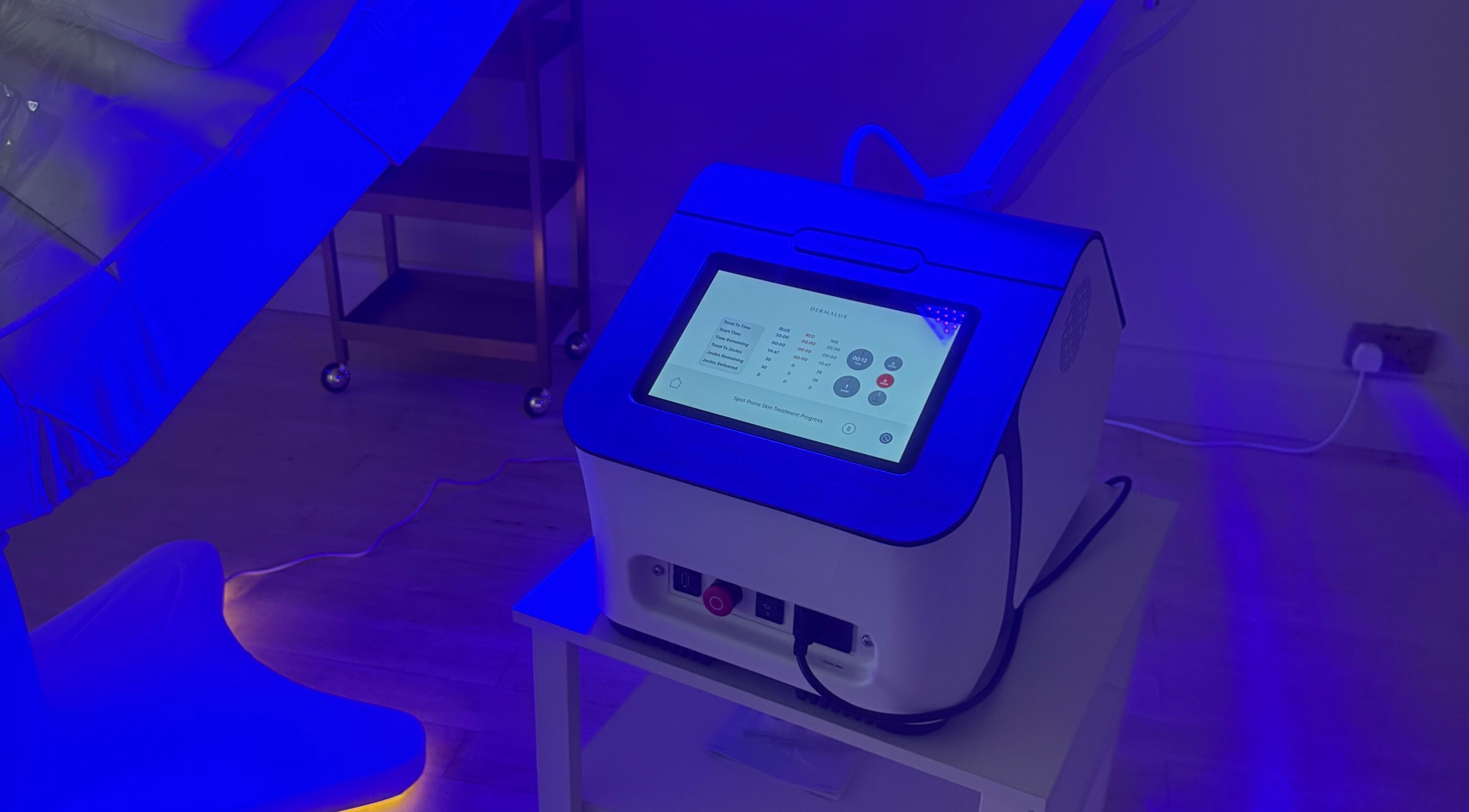 Advanced treatment equipment at Brock Aesthetics, Bath, England, GB offering cutting-edge wellness services.