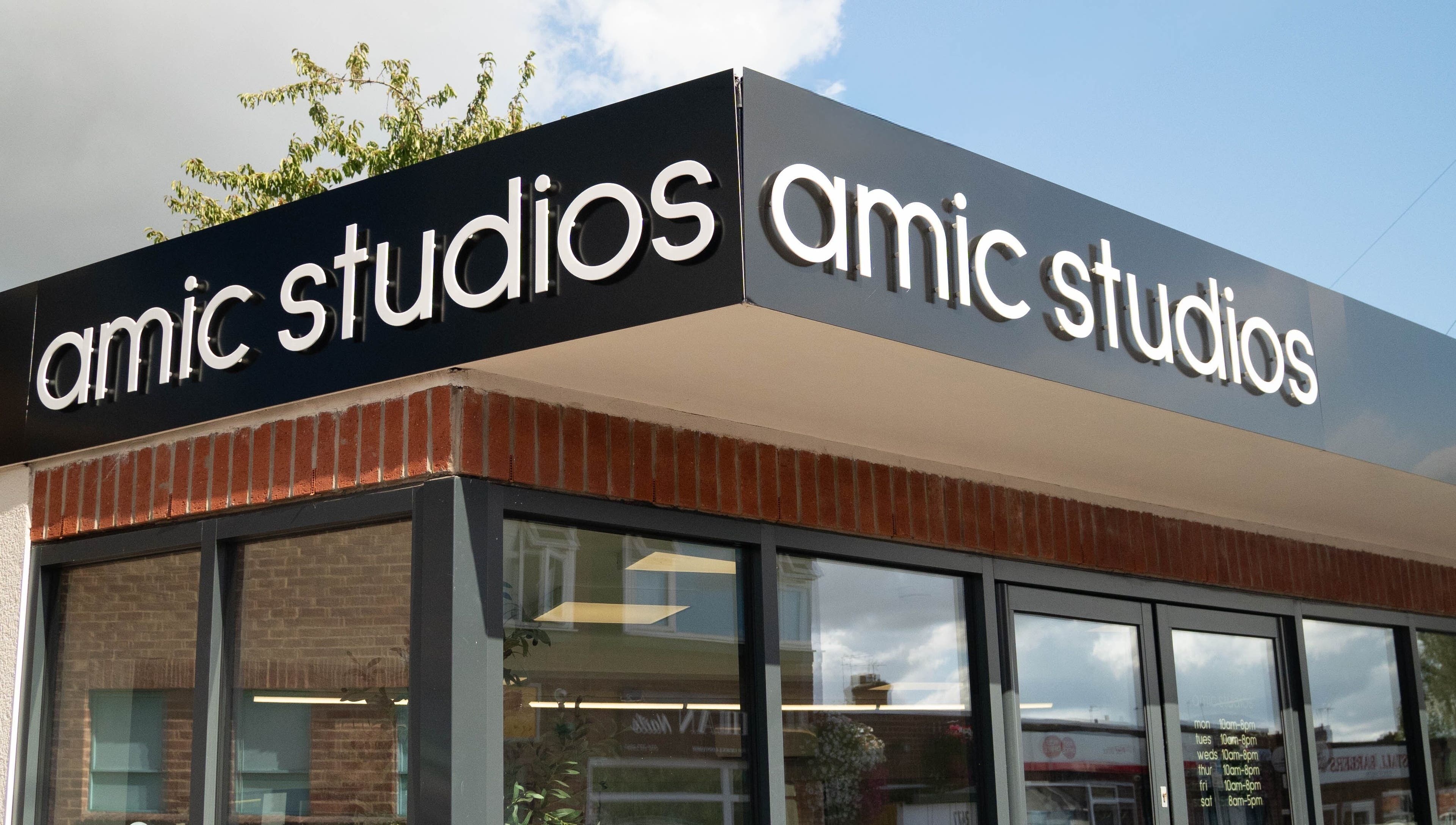 Amic Studios exterior showcasing modern facade in Birstall, England, GB.