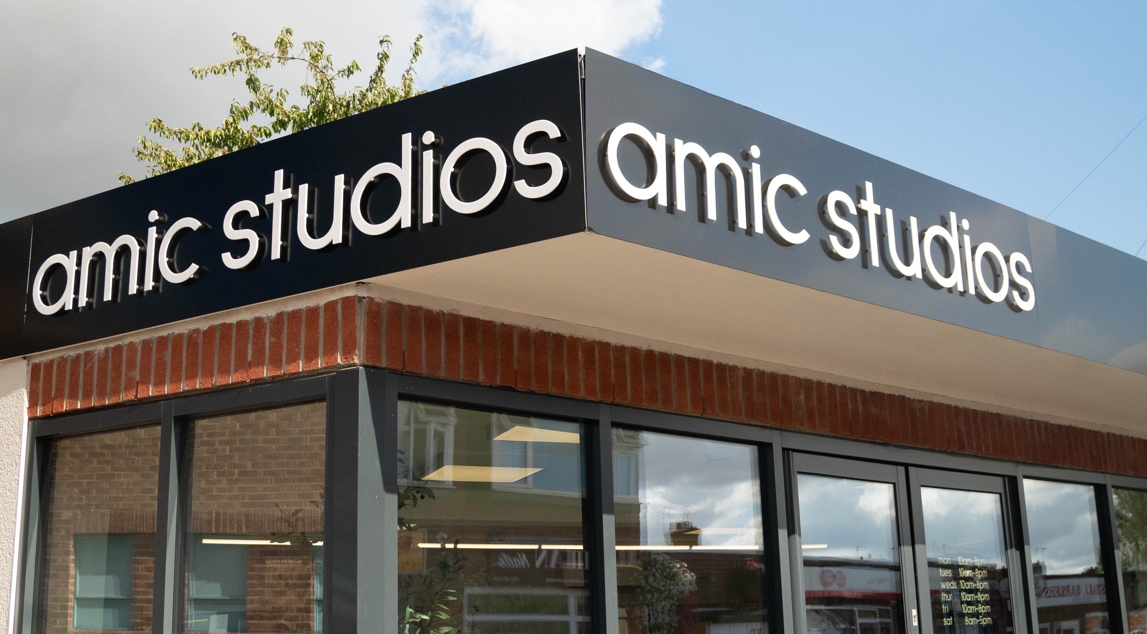 Amic Studios exterior showcasing modern facade in Birstall, England, GB.