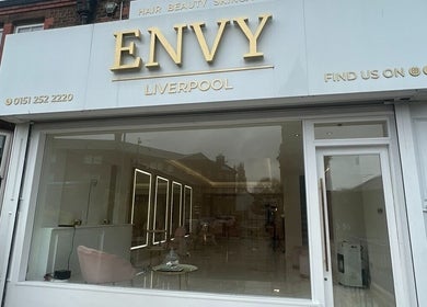 Chic beauty salon Makeup by Ella, with elegant decor in Liverpool, England, GB.