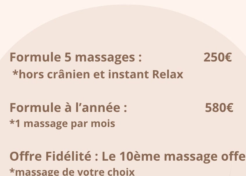 Offres de massage chez Équilibre & Harmonie by FD, Pierrelatte, Auvergne-rhône-alpes, FR.