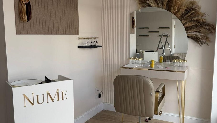 Elegant hair styling station at Hair By Terese in Hockley, England, GB.