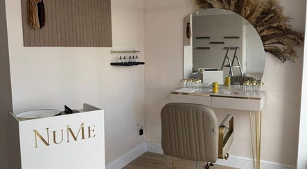 Elegant hair styling station at Hair By Terese in Hockley, England, GB.