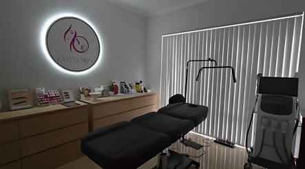 Modern treatment room at Omni Skin Clinic in Brabham, Western Australia, AU with sleek design and advanced equipment.