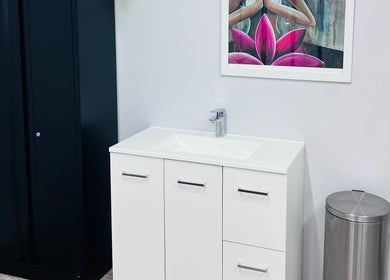Modern sink area at Smooth Skin Clinic, Esperance, Western Australia, AU with stylish decor.