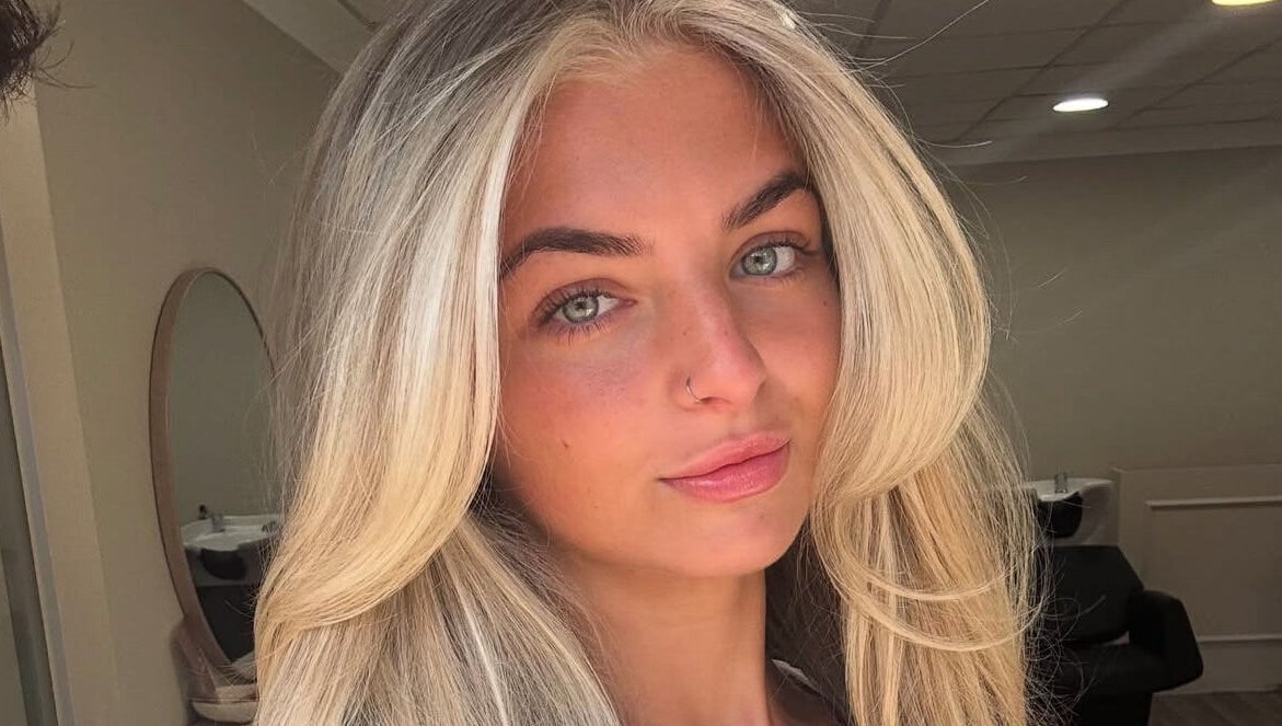 Stylish blonde hair at Paul at The Blonde Society, Bramhall, England, GB, showcasing expert styling and vibrant color.