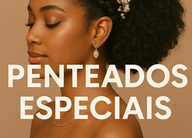 Modelo com penteado especial no KAIRÓS – Centro de Beleza & Estilo, Luanda, Luanda, AO.