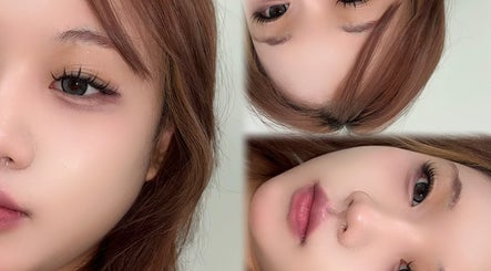 Detailed eye and skin closeups from Lumé Beauty Studio, Markham, Ontario, CA, showcasing expert beauty techniques.