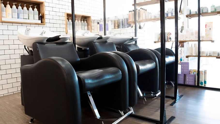 Modern salon chairs at Linea Of The Yarra Valley in Lilydale, Victoria, AU, showcasing luxury and comfort.
