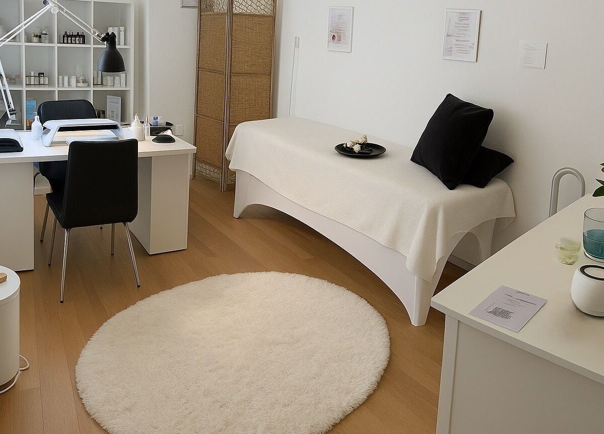 Cabinet lumineux à Passion Bien-Être, Granges-paccot, Fribourg, CH, idéal pour massage et relaxation.