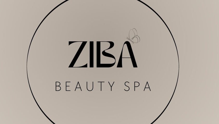 Ziba Beauty.Spa logo with butterfly accent in Las Vegas, Nevada, US, capturing elegance and style.