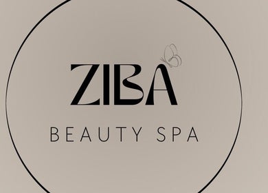 Ziba Beauty.Spa logo with butterfly accent in Las Vegas, Nevada, US, capturing elegance and style.