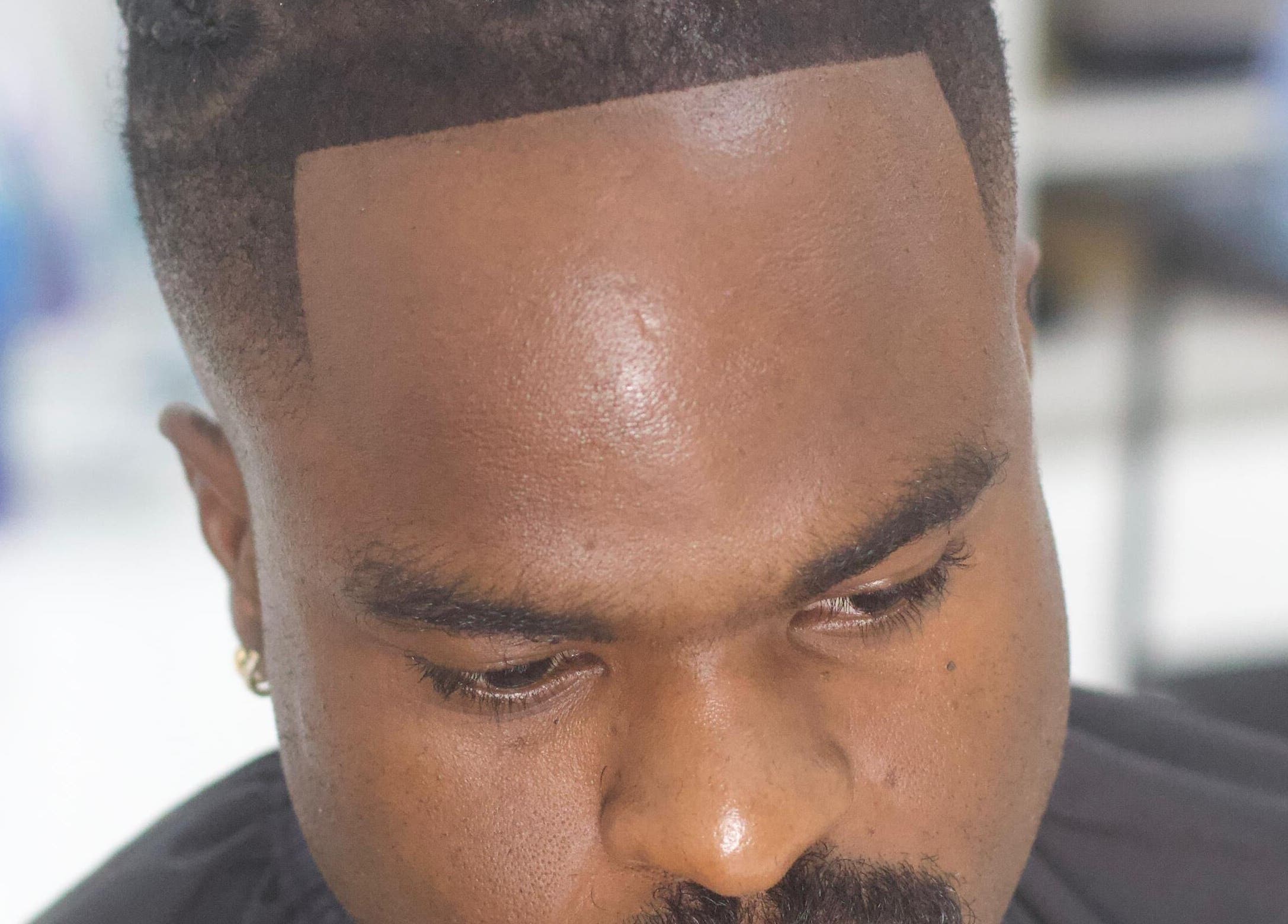 Close-up of a fresh, precise haircut at Klipkonnect, Dubai, Dubai, AE showcasing expert styling.