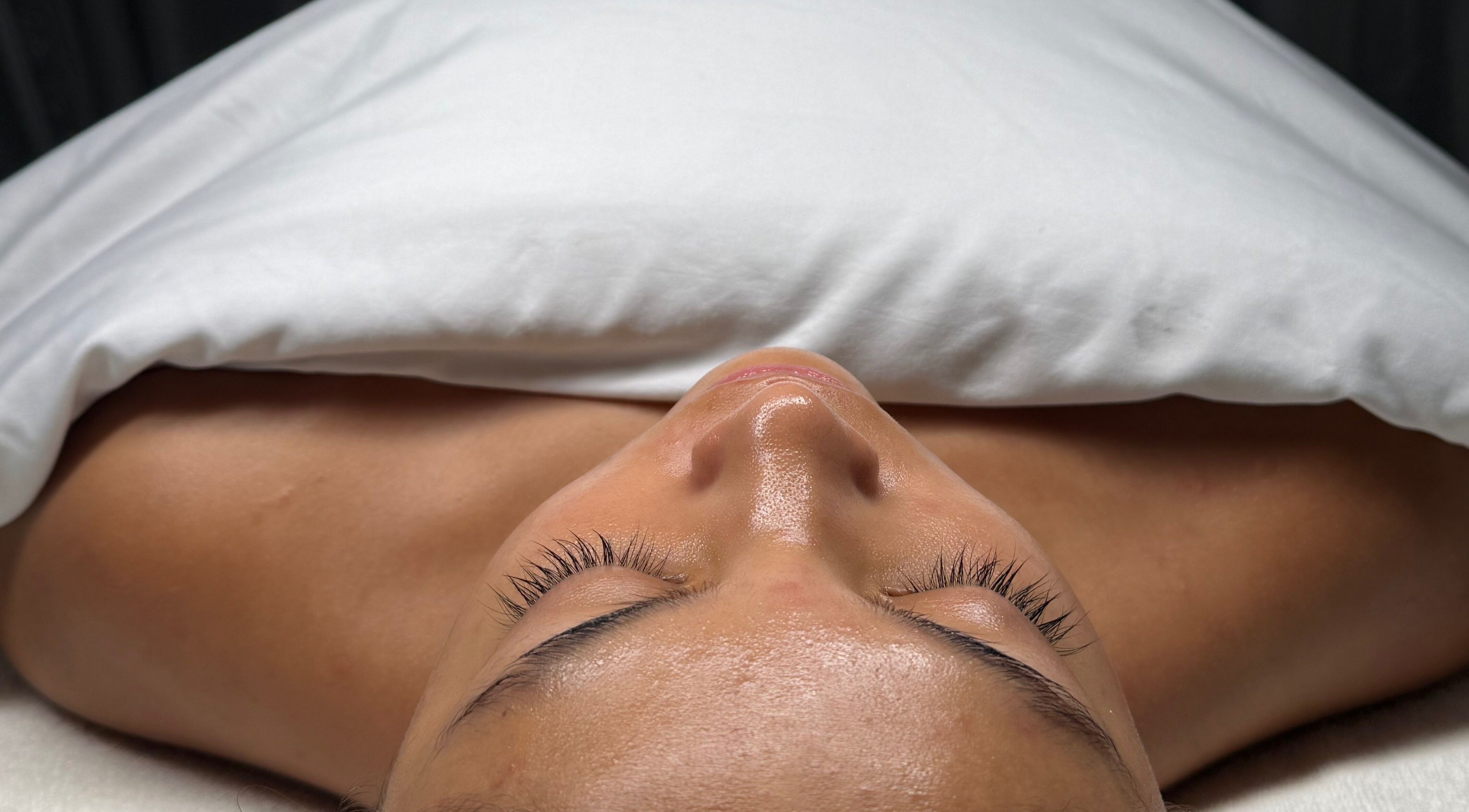 Relaxing facial treatment at Delisse Spa - Monsey, Spring Valley, New York, US. Serene and rejuvenating.