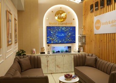 Cozy lounge area at Vivo Mumbai with plush seating in Mumbai, Maharashtra, IN offering relaxation and beauty.