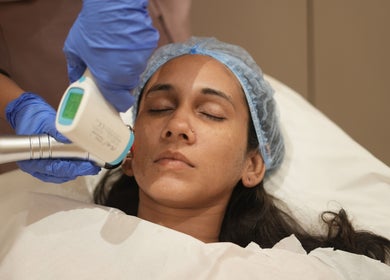 Relaxing laser facial at Vivo Mumbai, Mumbai, Maharashtra, IN.