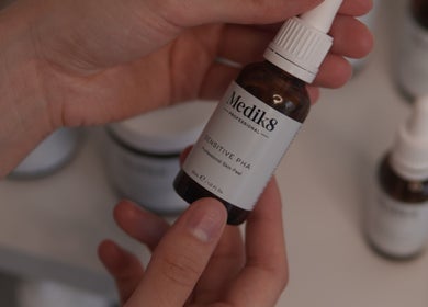 Medik8 Sensitive PHA serum at Nonna.Skincare, Dublin, County Dublin, IE, offering gentle skin peels.