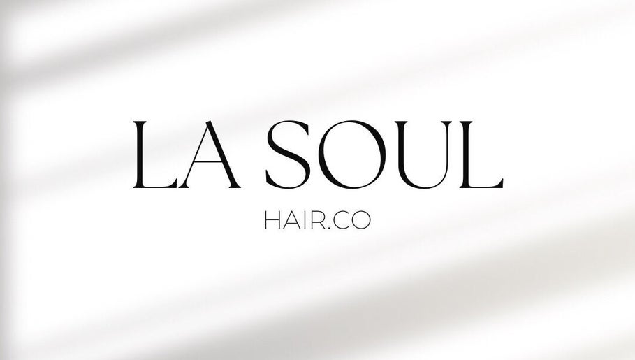 Logo of LaSoul Hair.Co in Dayton, Western Australia, AU. Minimalist black text on a white background.