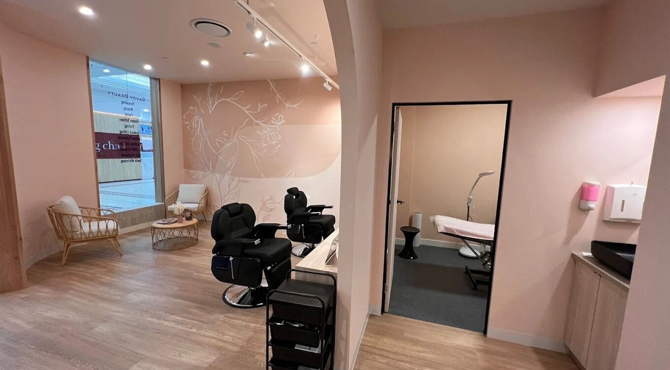 Elegant interior of Savoy Beauty - Inaloo in Innaloo, Western Australia, AU showcasing cozy seating and sleek design.