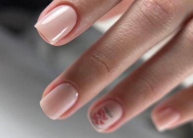 Elegant nude nails at Panut Andreea | Nail Artist & Trainer in Strovolos, Nicosia, CY.