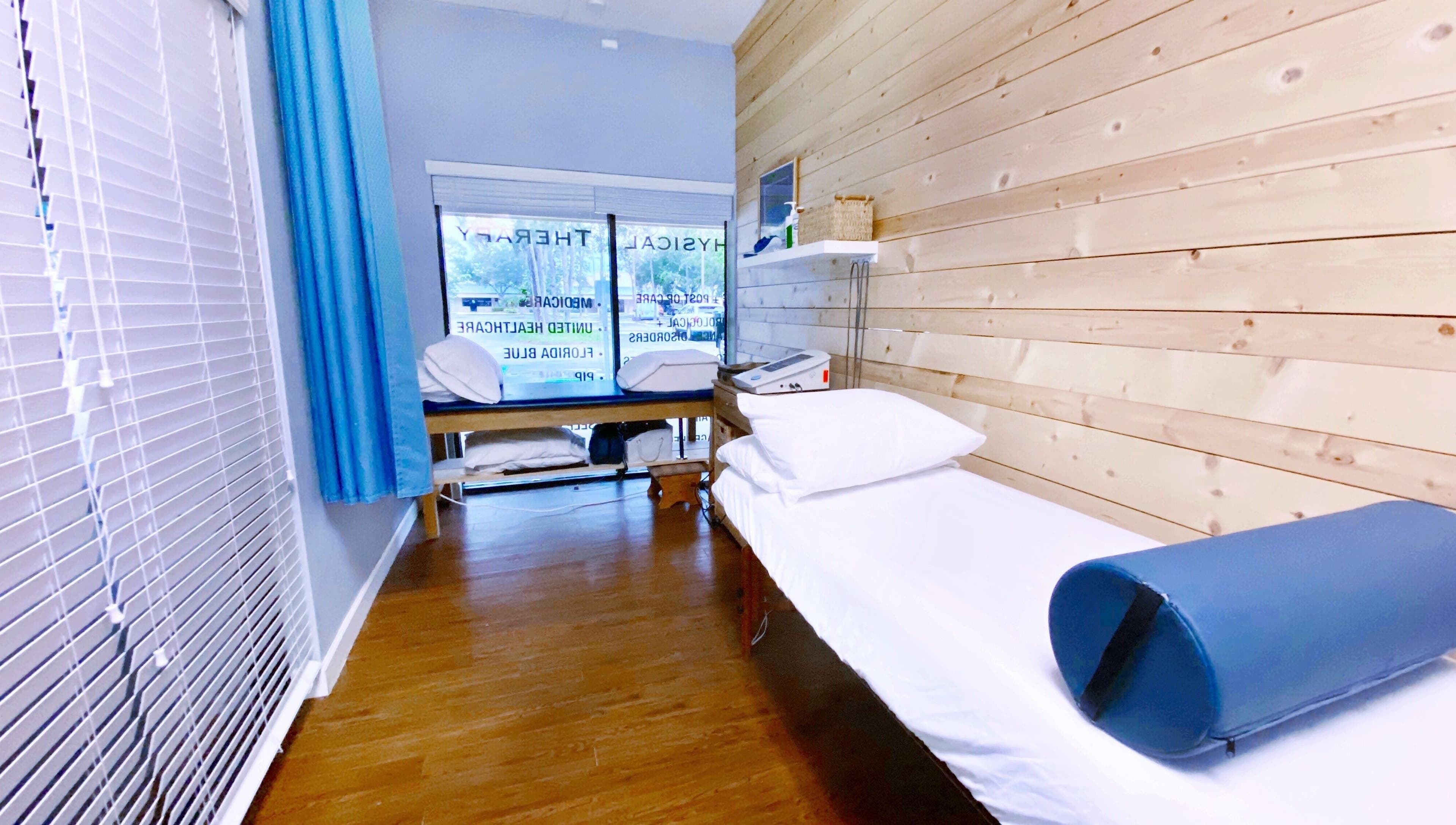 Relaxing therapy room at Unifyed Therapy @ The Sanctuary, Stuart, Florida, US with soothing decor and comfortable amenities.