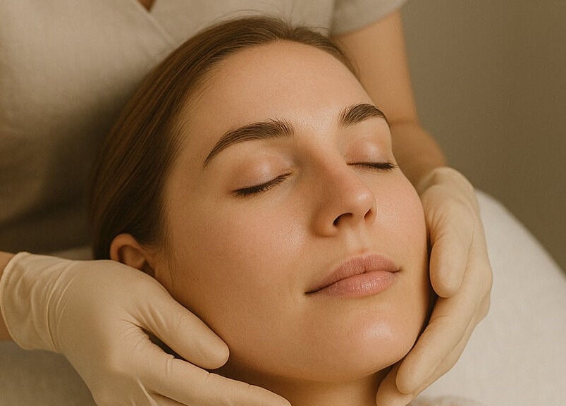 Gesichtsbehandlung bei Unique Lounge in Hamburg, Hamburg, DE. Pflege für strahlende Haut.