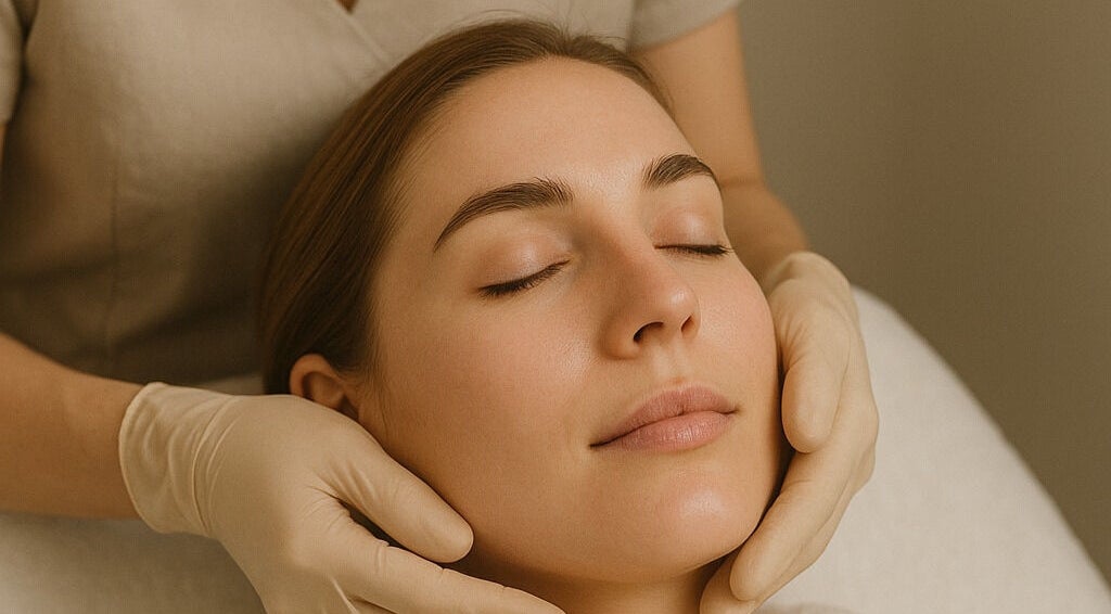 Gesichtsbehandlung bei Unique Lounge in Hamburg, Hamburg, DE. Pflege für strahlende Haut.