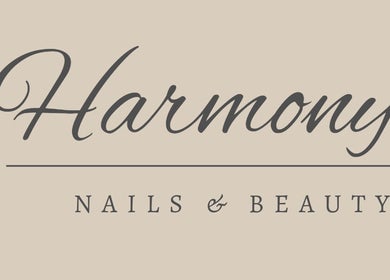 Logo of Harmony Nails & Beauty, Evesham, England, GB, featuring elegant typography.