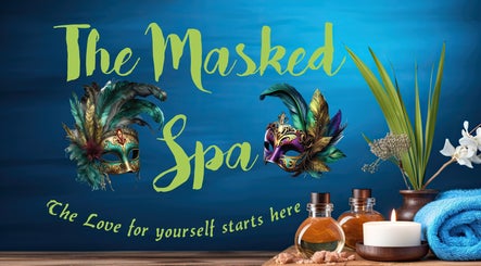Elegant spa setup with masks at The Masked Spa Mobile, De Kelders, Western Cape, ZA.