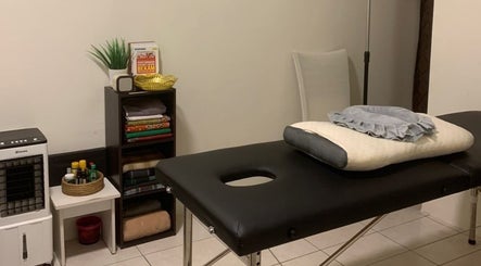 Comfortable massage room at Rees Retreat Men Spa, Selangor, Selangor, MY.