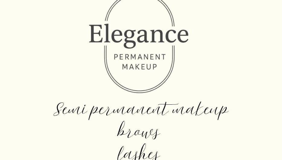 Elegance Permanent Makeup logo showcasing services like brows and lashes in Kirkby In Ashfield, England, GB.