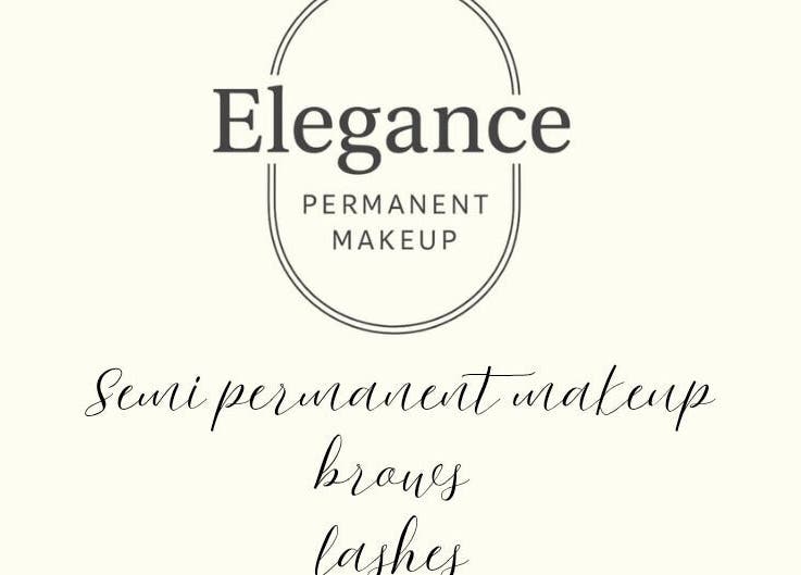 Elegance Permanent Makeup logo showcasing services like brows and lashes in Kirkby In Ashfield, England, GB.