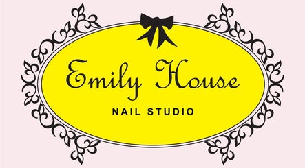 Elegant logo of Emily House Nail on Dundas St, Toronto, Ontario, CA, featuring ornate design elements.