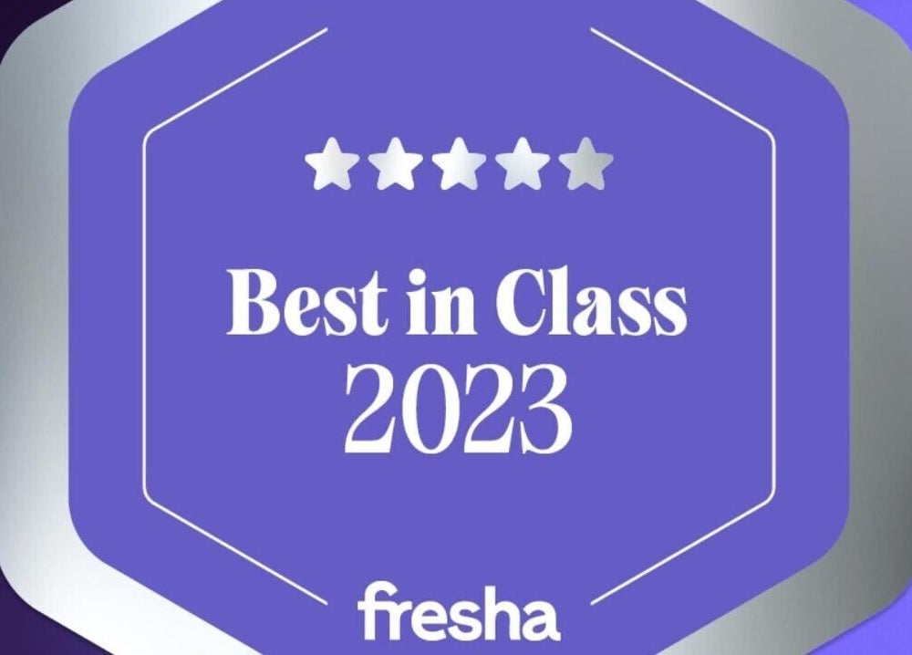 Best in Class 2023 award badge for Emily House Nail on Dundas, Toronto, Ontario, CA.