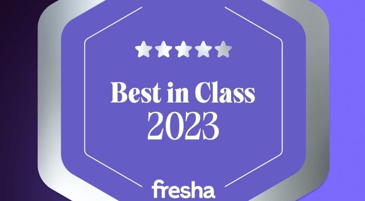 Best in Class 2023 award badge for Emily House Nail on Dundas, Toronto, Ontario, CA.