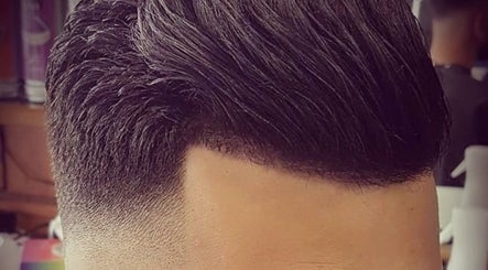 Close-up of a sharp fade hairstyle crafted at Xtreme Barber Brothers, Ypsonas, Lemesos, CY.