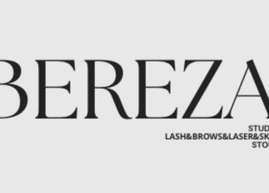 BEREZA studio logo at Waalwijk, Noord-brabant, NL, showcasing beauty and wellness services.